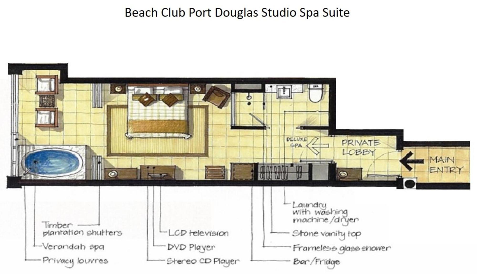 Beach Club Port Douglas Luxury Apartments Ruang foto